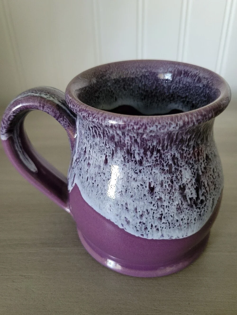 Sanibel Island, Florida Purple Stoneware Mug NWOT